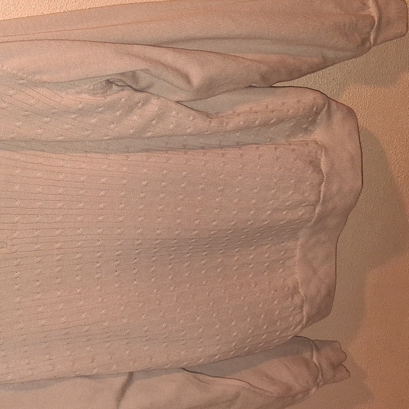 Divots Western Michigan Men's Beige Lined Sweater Jacket M - Picture 3 of 6